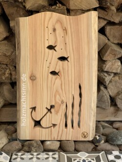 unter Wasser mit Anker Unterwasserwelt