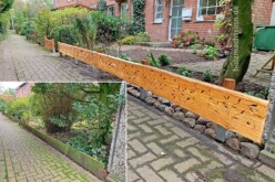 Vorgarten Zaun vorher/nachher Vorgarten Zaun vorher/nachher